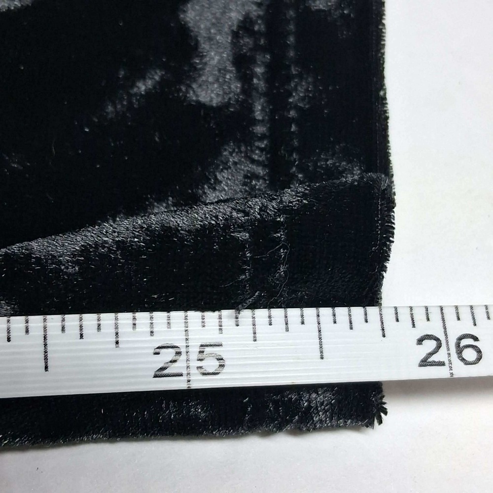 Torrid Black Velvet Crushed Leggings Pants‎ Size 1 - Picture 6 of 6